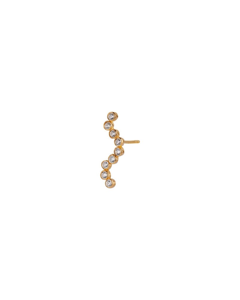 Stine A Midnight Sparkle Small Earring Gold - Right