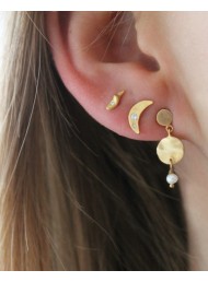 Stine A Petit Bella Moon earring gold