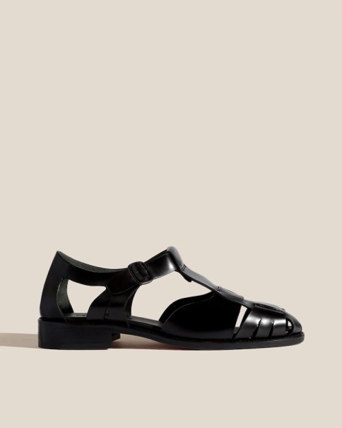 Hereu Pesca Fisherman Sandal Black