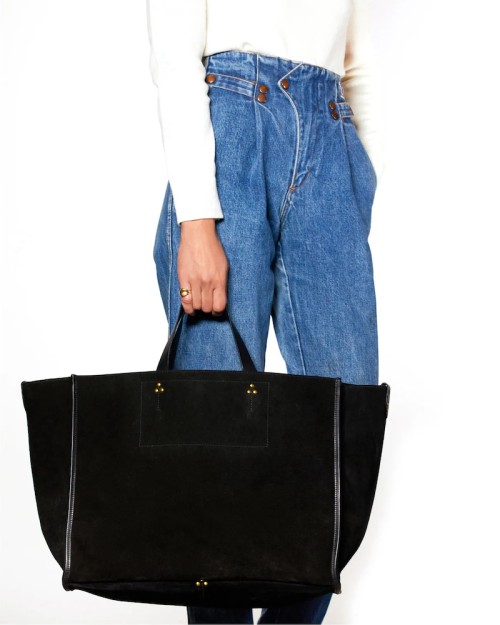 Jerome Dreyfuss Leon L Split Suede Black