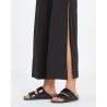 Birkenstock Uji Nubuck Leather Black Sorte Sandaler på model