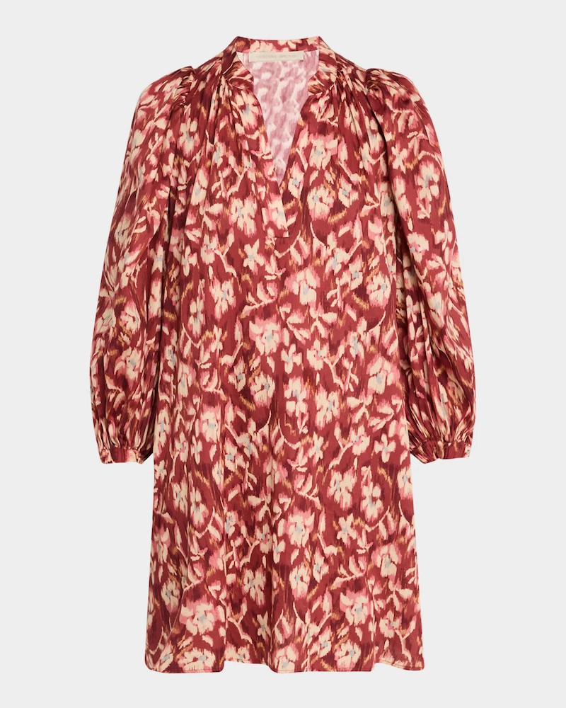 Pack shot af Vanessa Bruno Vanessa Dress Floral kjole på neutral baggrund