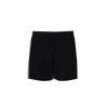 Pack shot af Aiayu Shorts Long Black Navy Dyb Navy bomulds shorts på hvid baggrund