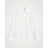 Pack shot af Herskind Dara Shirt White Hvid Skjorte på neutral baggrund
