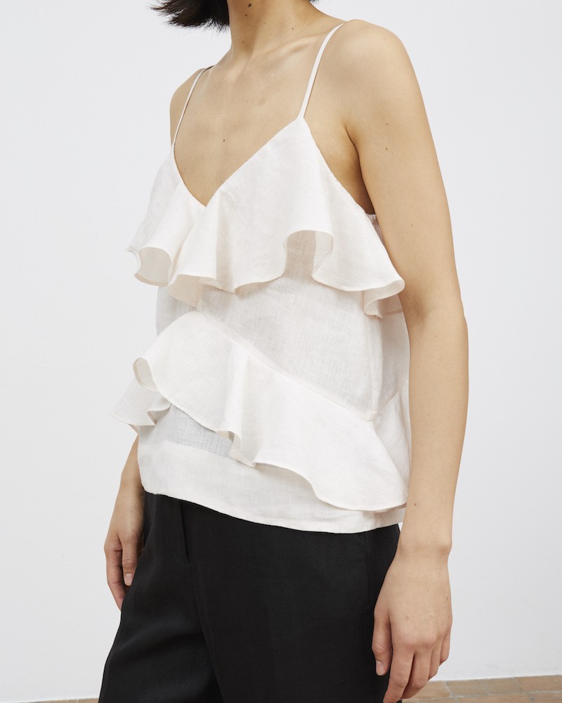 Skall Studio Pale Pink Benedicte top på model