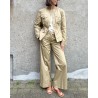 Lovechild 1979 Harper Pants Beige og Theodora blazer på model