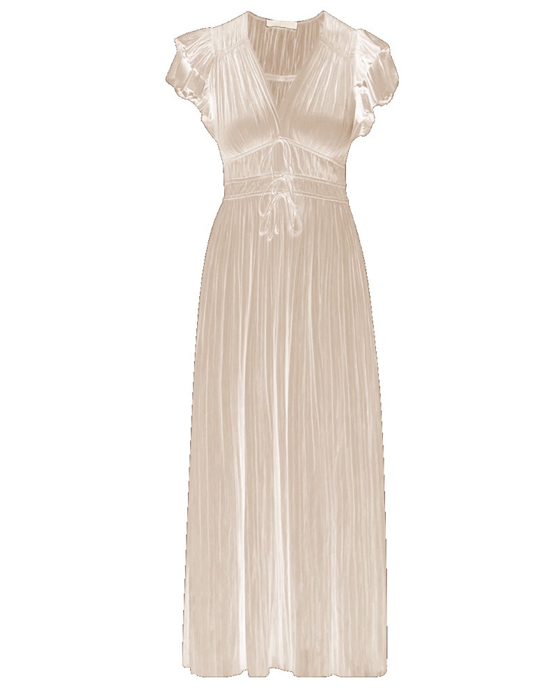 Pack shot af Ulla Johnson Patrice Flutter Sleeve Midi Dress Opal kjole