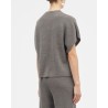 MKDT Studio Thilda merino strik cardigan på model set bagfra
