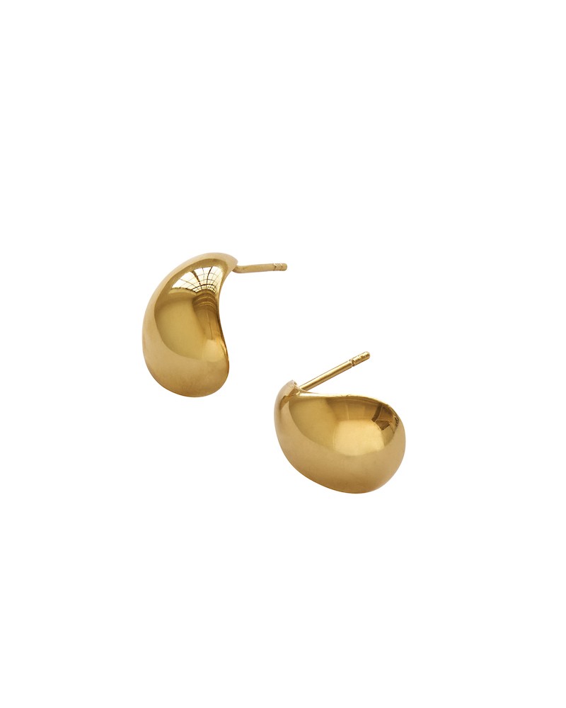 Pack shot af Stine A Oyster Earring Ørestik på hvid baggrund