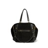 Pack shot af Jerome Dreyfuss Roger Split Suede Black på hvid baggrund