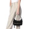 Jerome Dreyfuss Lucky Hobo Split Suede Black Taske på model