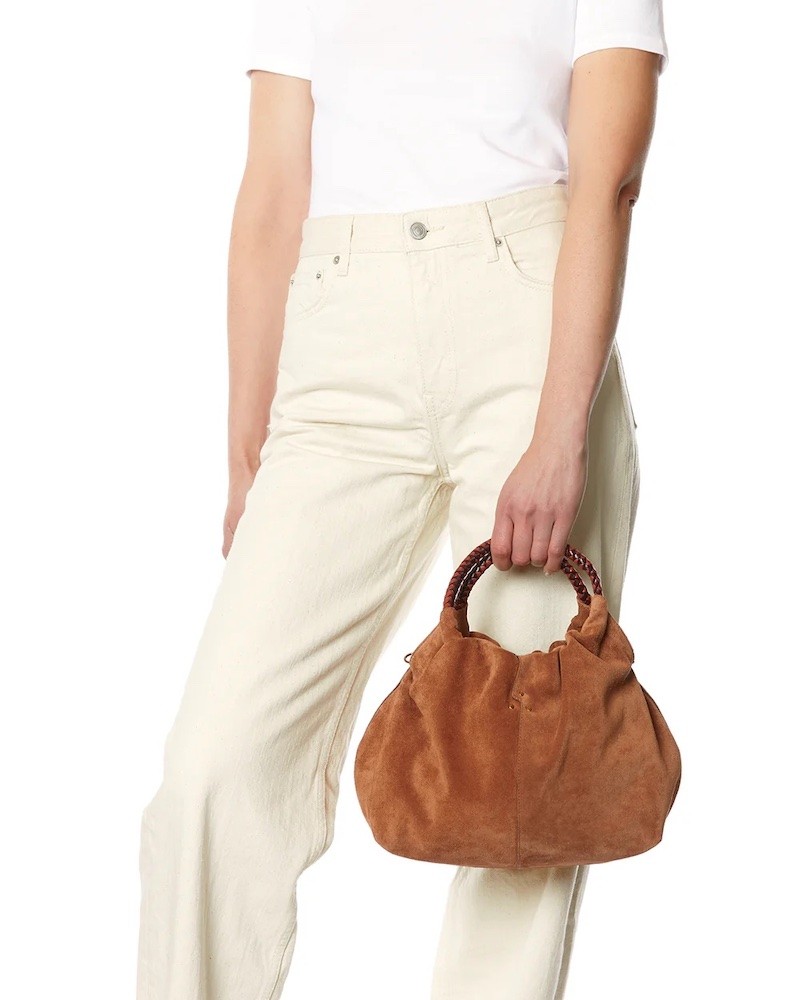 Jerome Dreyfuss Gordi M Caramel taske på model
