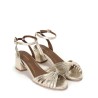 Pack shot af Anonymous Copenhagen Margriet 40 Sandals Crackled Metallic Champagne sandal