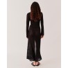 The Garment Tanzania Dress Black på model set bagfra