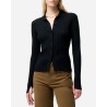 Vanessa Bruno Flore Cardigan sort på model
