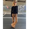 Seafarer Delphine Jeans Cognac på model