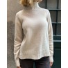 Dondup Turtleneck Beige Strik på model