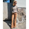 Seafarer Delphine Jeans Cognac på model