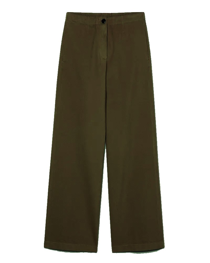 Pack shot af Pomandére Pants Khaki på neutral baggrund
