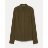 Pack shot af Pomandére Shirt Khaki 252-9487 på neutral baggrund