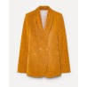 Pack shot af Forte Forte Velvet Blazer Ambra på neutral baggrund