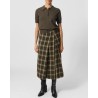Lovechild 1979 Elaine Skirt Green Multi Check nederdel på model