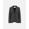 Pack shot af Harris Wharf London Blazer Salt & Pepper Herringbone