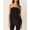 The Garment Gilian Bustier sort corsage på model