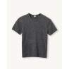 Pack shot The Garment Como Knit Tee Grey Melange