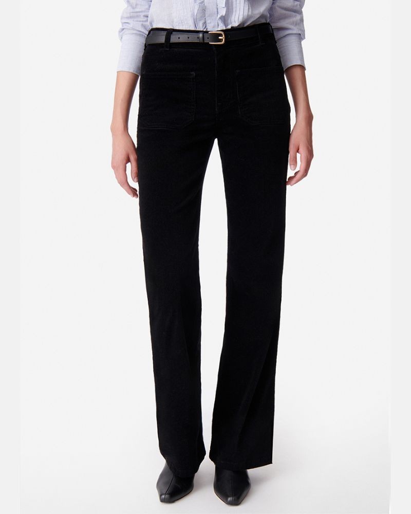 Vanessa Bruno Dompay Corduroy Black på model