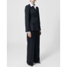 Lovechild 1979 Harper Pants Total Eclipse stylet med Viviana blazer på model