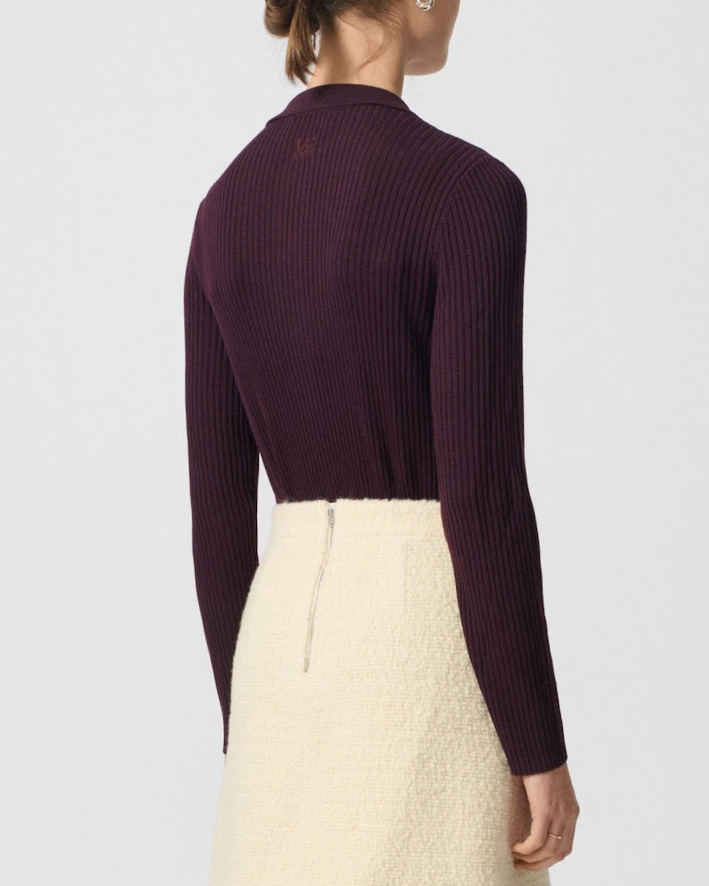 Lovechild 1979 Lisa Blouse Port Royale på model set bagfra