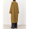 Leveté Room Maggie 2 Trench Coat Sand på model set bagfra