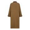 Pack shot af Leveté Room Maggie 2 Trench Coat Sand set bagfra