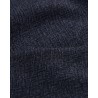 Close up af uld kvalitet og tekster på Skall Studio Fifi Skirt Navy Black nederdel