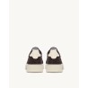 Pack shot af Autry Medalist Low Sneaker Suede Mocca & White ser bagfra