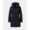 Pack shot af UBR White Heat Down Parka Black på neutral baggrund