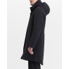 UBR White Heat Down Parka Black på model