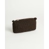 Pack shot af Aiayu Helen Classic Clutch Dark Brown på neutral baggrund