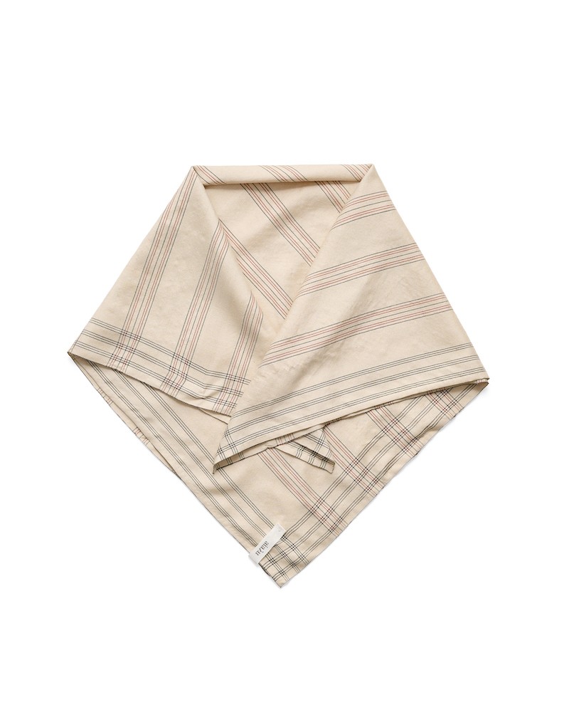 Pack shot af Aiayu Dewdrop Scarf White Rose Silketørklæde