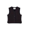 Pack shot af Aiayu Hilda Navy Melange Vest på neutral baggrund