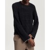 Aiayu Ramon Black Navy strik på model