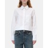 Model billede af Closed Cropped Classic Shirt White