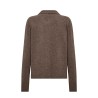 Pack shot af Leveté Room Eloise 12 Cardigan Taupe set bagfra