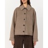 Modelbillede af Leveté Room Owa 25 Jacket Taupe