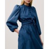 Modelbillede af Apof Majakjole paris blue babyfløjl