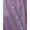 Close up af Rollo stribet print Nicole Apof skjorte