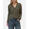 Model billede af Closed Cardigan V-Neck Forrest Green