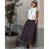 Modelbillede af Dorothee Schumacher nederdel sporty elegance på model