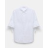 Pack shot af Dorothee Schumacher Shirt Pure Power White på neutral baggrund